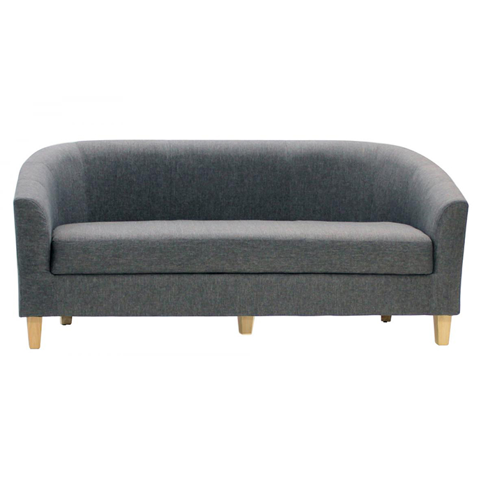 Claridon Linen Three Seater Sofa - Click Image to Close